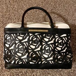Betsey Johnson Black/White Purse
